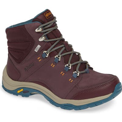 Ahnu By Teva Montara Iii Waterproof Hiking Boot, Purple