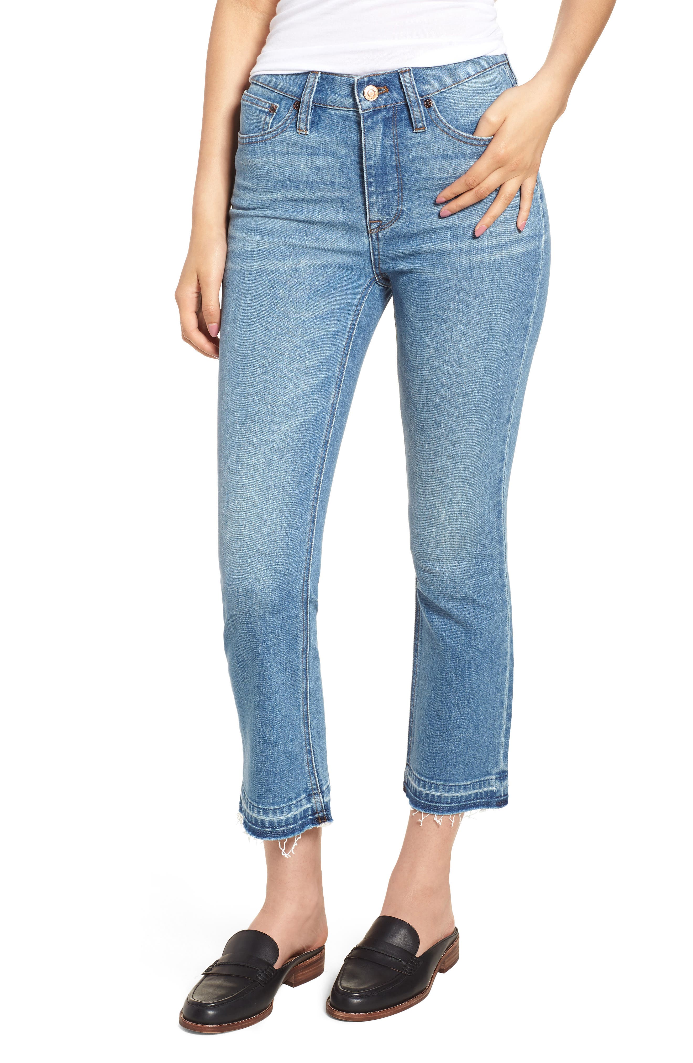 crew cropped jeans