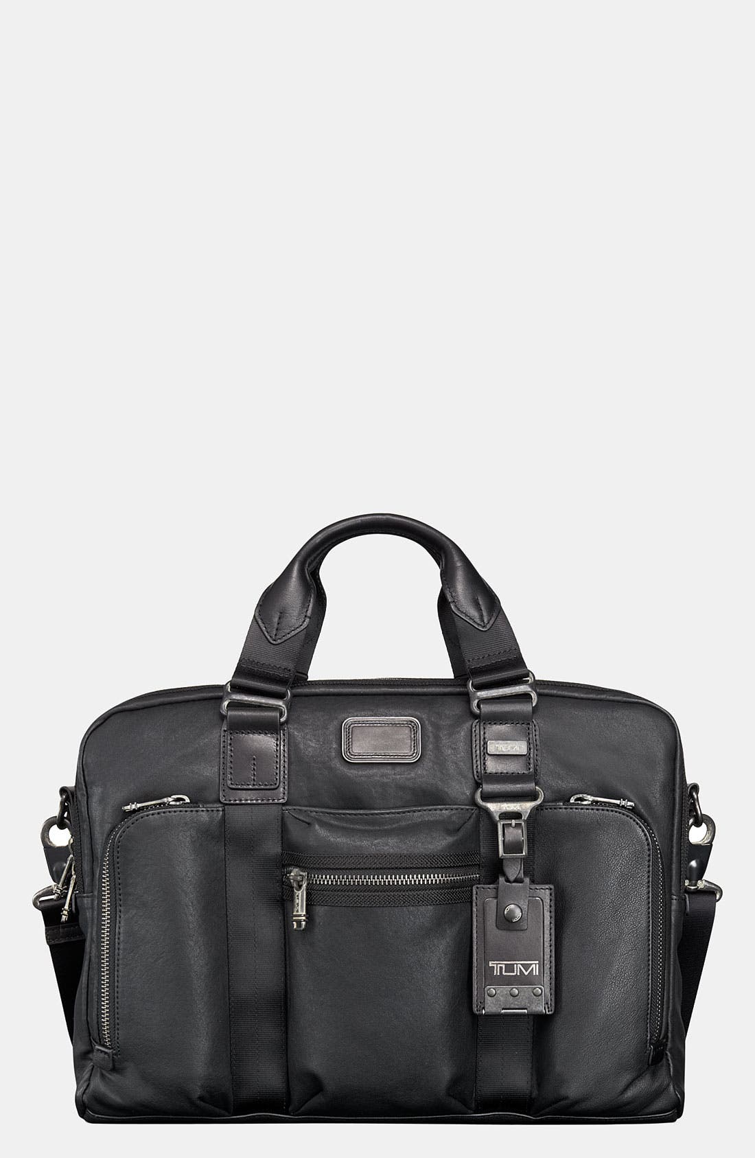 Tumi 'Alpha Bravo McNair' Slim Leather Briefcase Nordstrom
