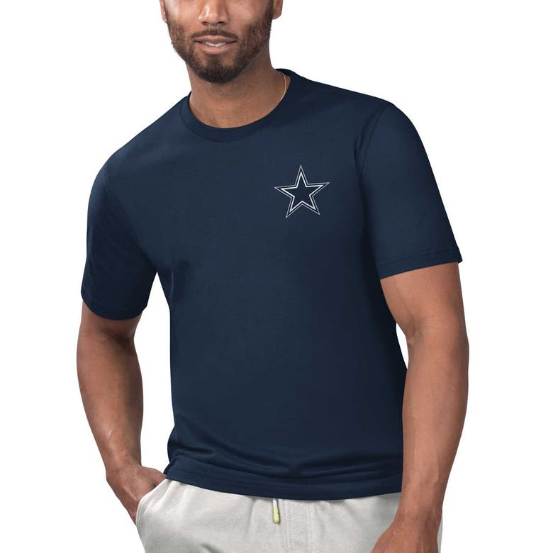 Margaritaville Navy Dallas Cowboys Licensed To Chill T-shirt