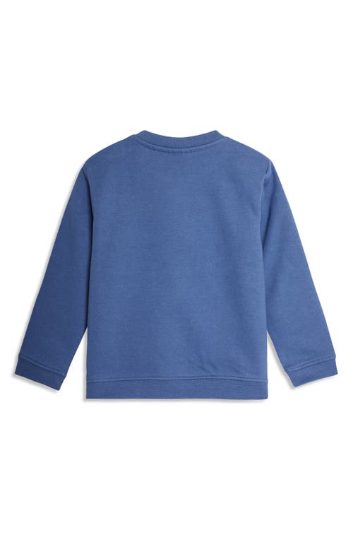 Shop Jojo Maman Bébé Jojo Maman Bebe Kids' Bug Appliqué Sweatshirt In Denim