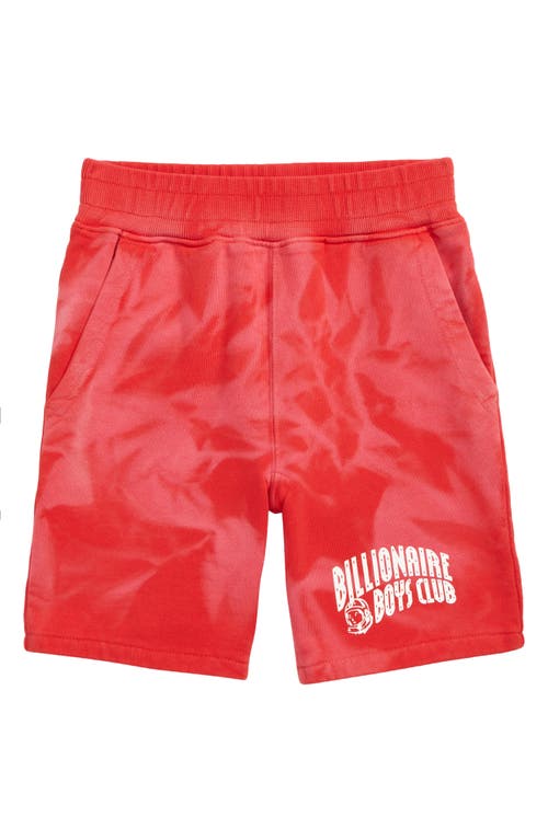 Billionaire Boys Club Kids' Club Cotton Shorts in True Red