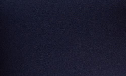 24seven Comfort Apparel Fit & Flare Long Sleeve Jersey Midi Dress In Navy