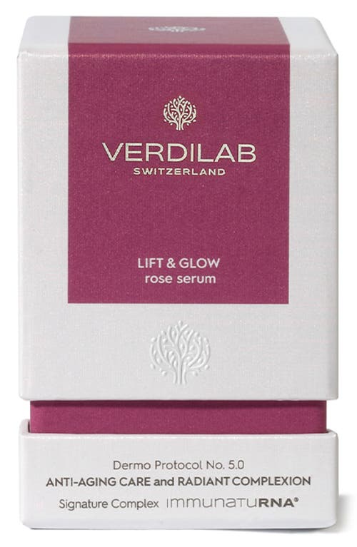 Verdilab Lift & Glow Rose Serum In No Color