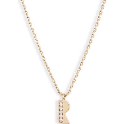 Kate Spade New York Mini Initial Pendant Necklace