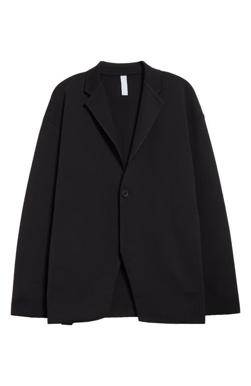 Cfcl Milan Rib Knit Boxy Jacket In Black