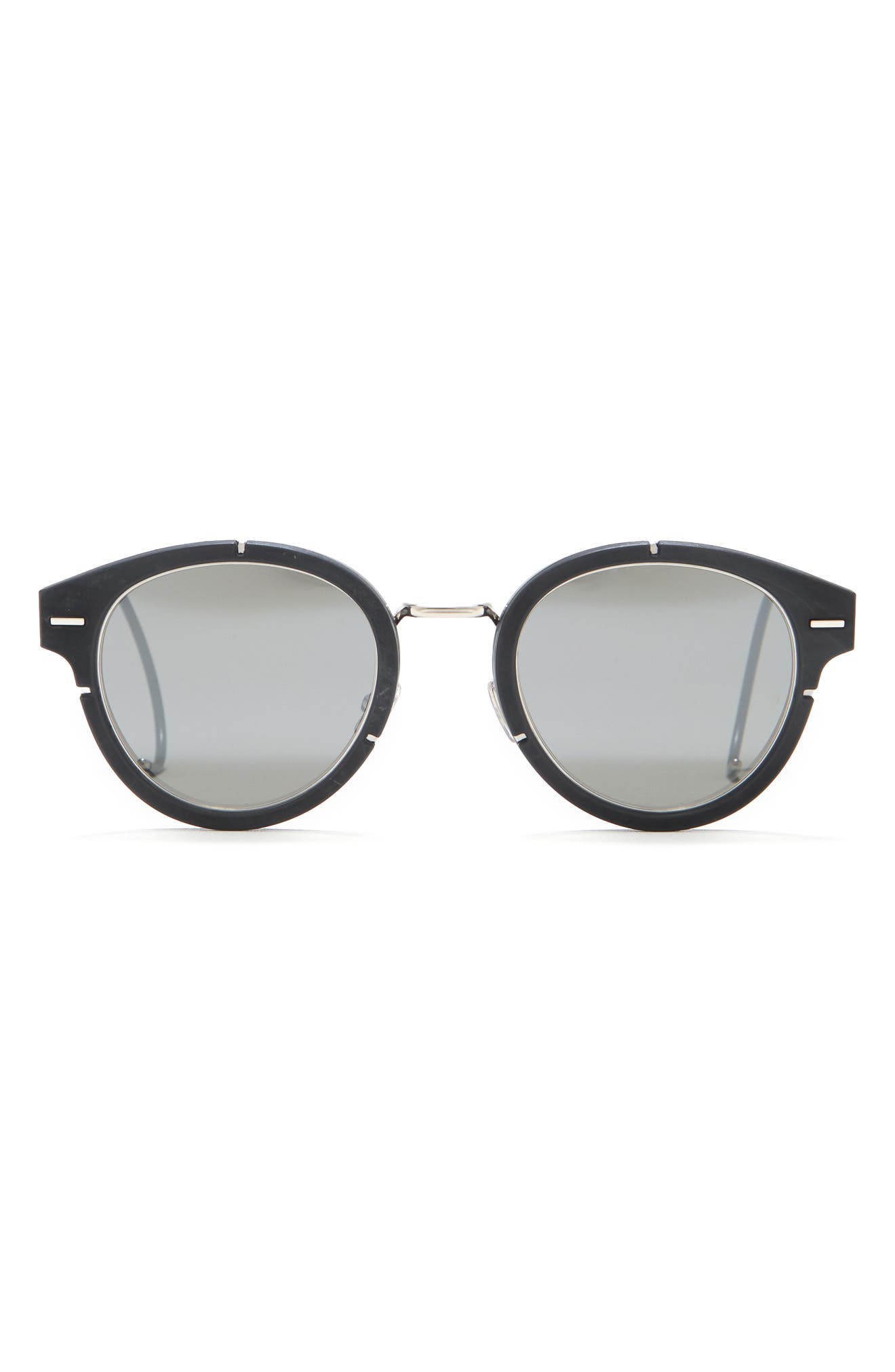 christian dior 61mm round sunglasses