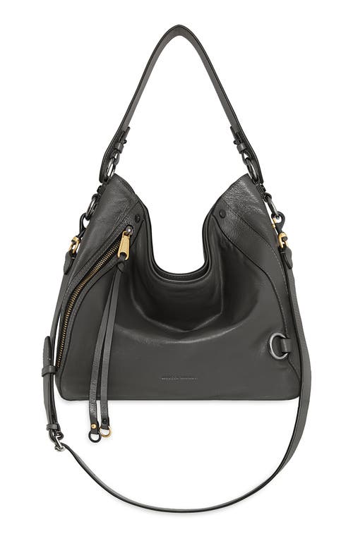 Rebecca Minkoff Mab Leather Hobo Bag in Elephant at Nordstrom