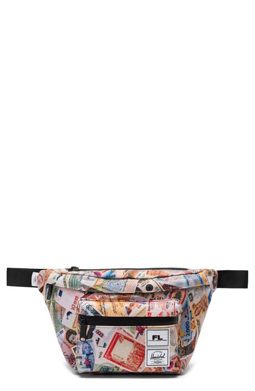 Herschel Supply Co . X Futura Laboratories Pop Quiz Belt Bag In Multi