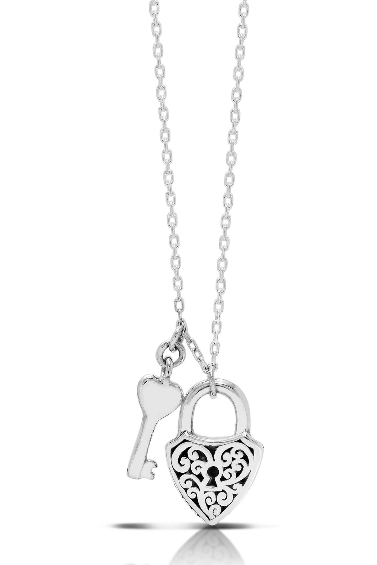 Lois Hill Sterling Silver Baby Padlock 