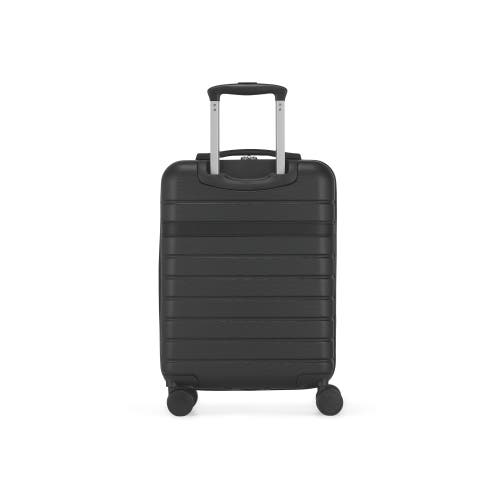 Bugatti Lisbon 2 Piece Hardside Luggage Set With Expansion In Black
