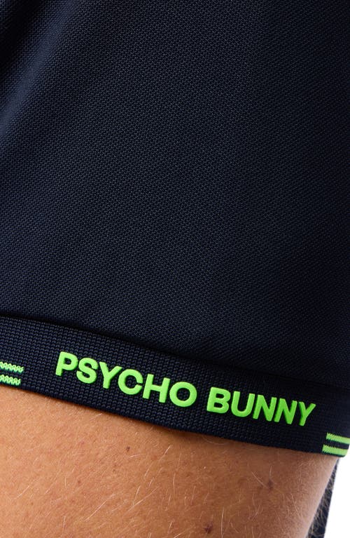 Shop Psycho Bunny Edmonds Sport Performance Polo In Navy