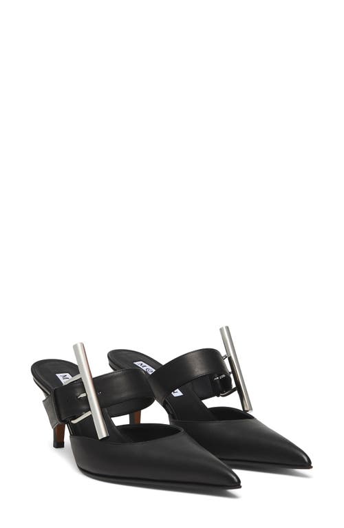 Alexander Mcqueen Mcqueen Birdee Pointed Toe Mule In Black