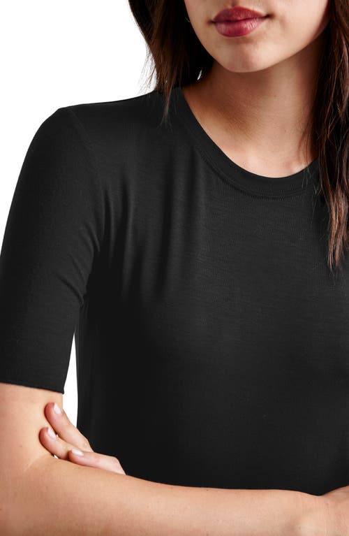 Shop Splendid Jersey T-shirt In Black