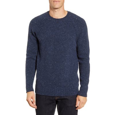 Rails Arwen Regular Fit Crewneck Wool Blend Sweater, Blue