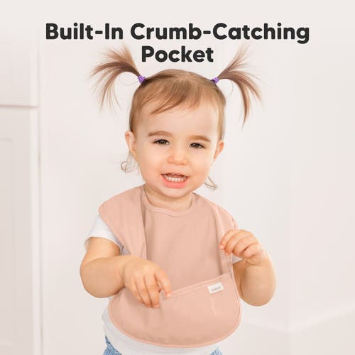 Keababies 3-pack Presto Waterproof Bibs In Mellow