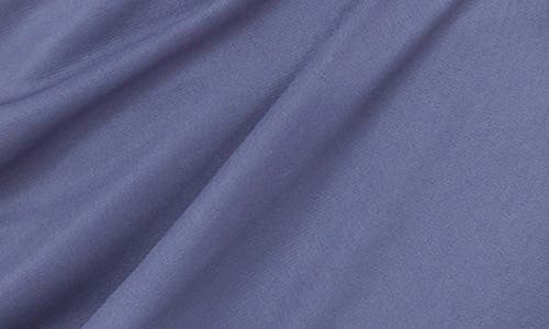 Alex Evenings Flutter Sleeve Empire Waist Evening Gown In Violet
