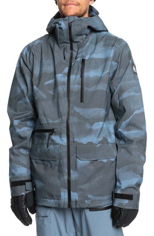 QUIKSILVER QUIKSILVER QUEST WATERPROOF HOODED SNOW JACKET 