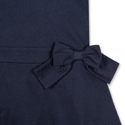 HOPE & HENRY HOPE & HENRY GIRLS' FLUTTER SLEEVE KNIT DROP WAIST DRESS MADE WITH ORGANIC COTTON, INFANT 