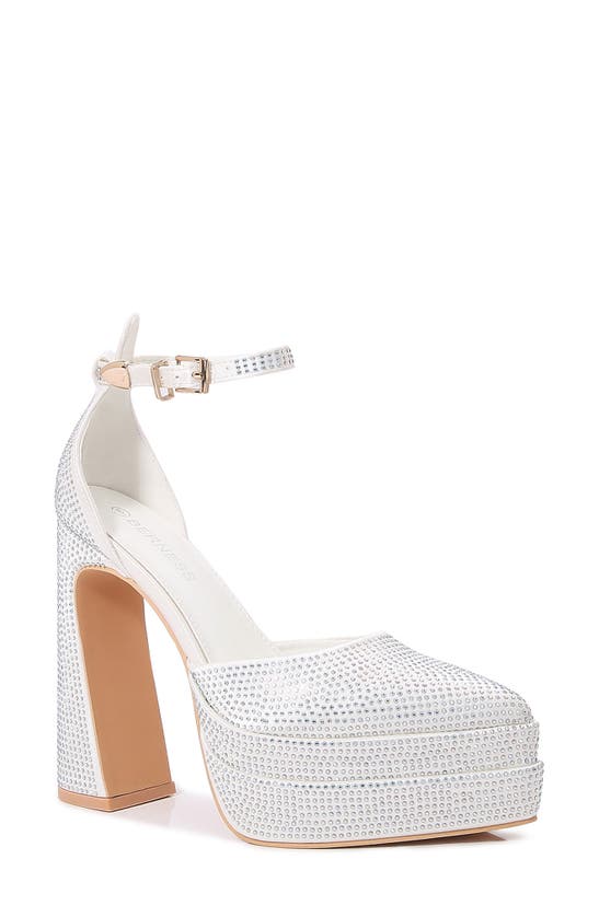 Berness Blaze Platform Pump In White