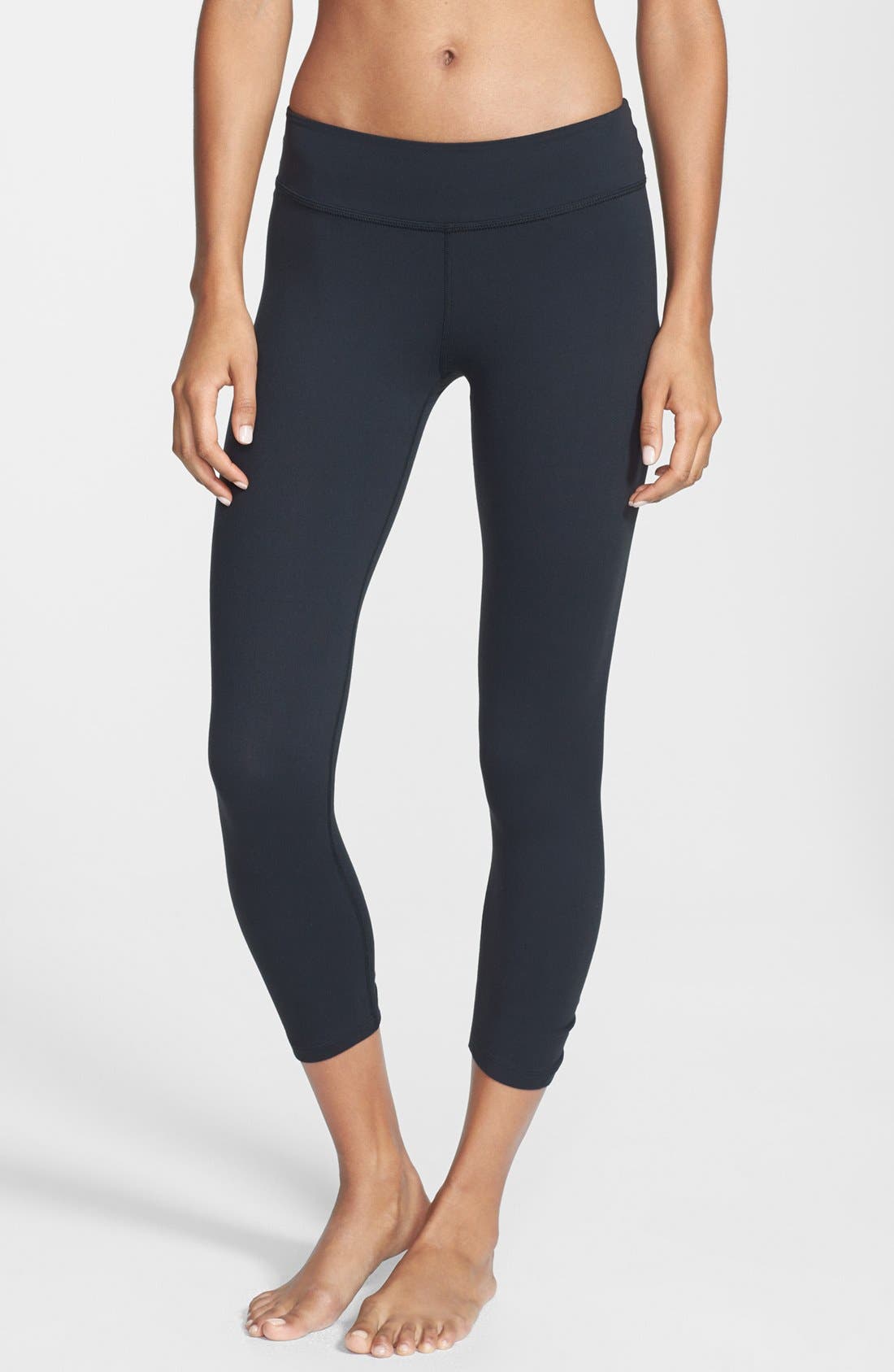 Beyond Yoga Gathered Capri Leggings Nordstrom