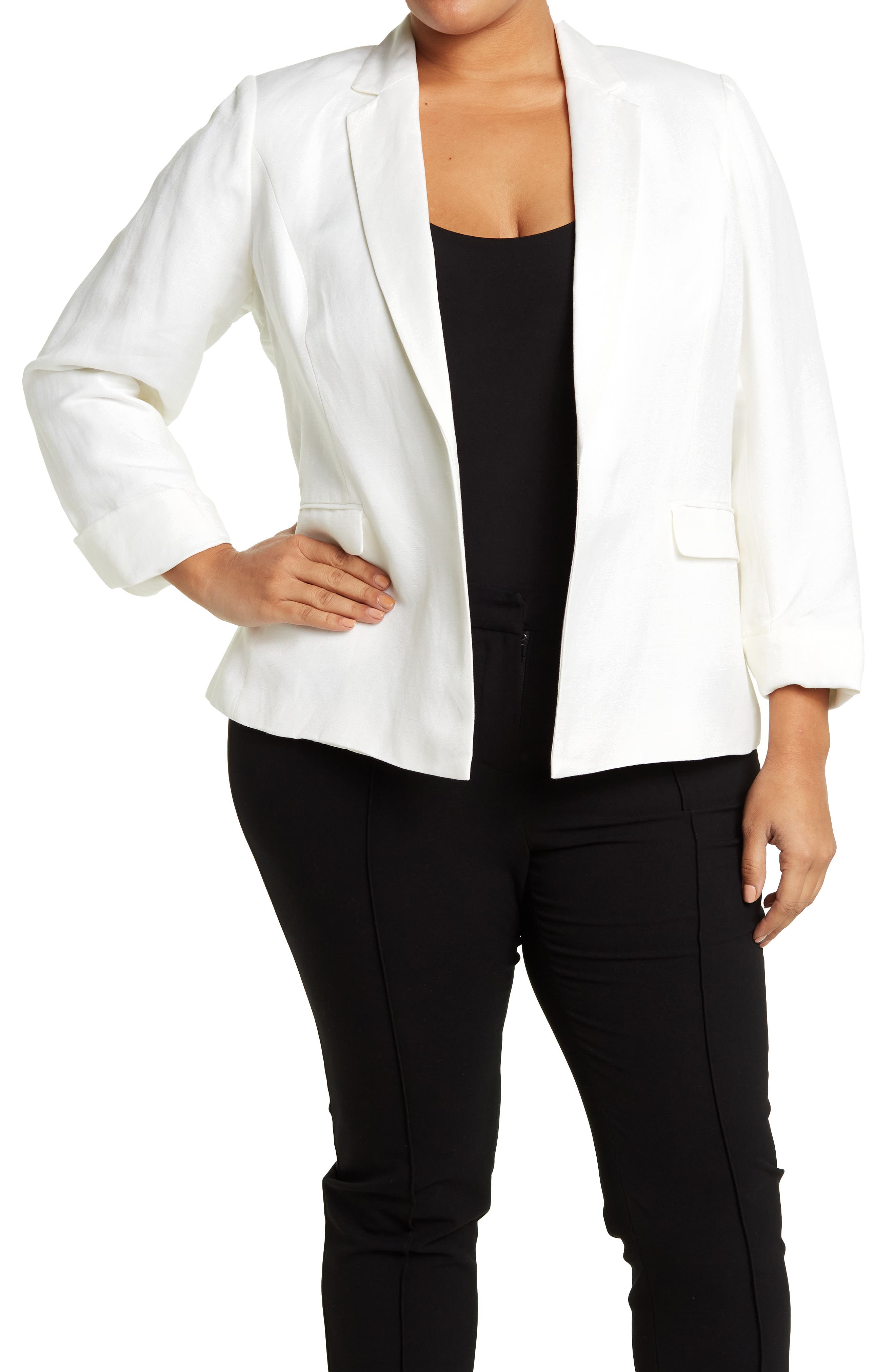 white blazer size 22