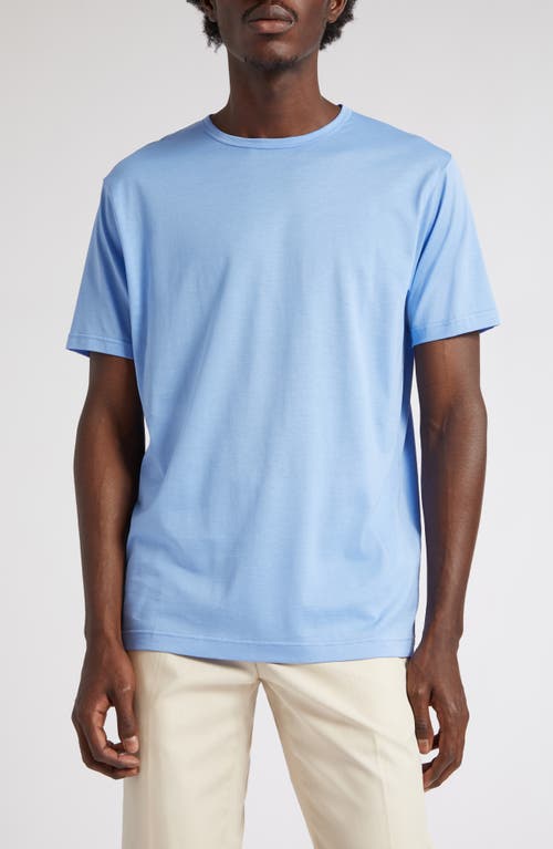 Sunspel Crewneck T-Shirt Cool Blue at Nordstrom,