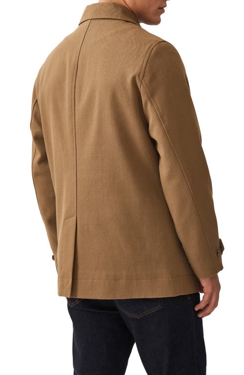 Shop Rodd & Gunn Church Street Cotton Jacket In Tan