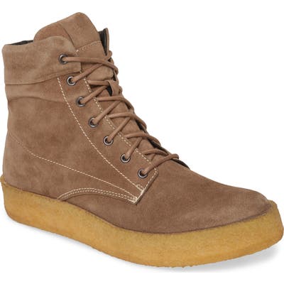Allsaints Kip Plain Toe Boot, Beige
