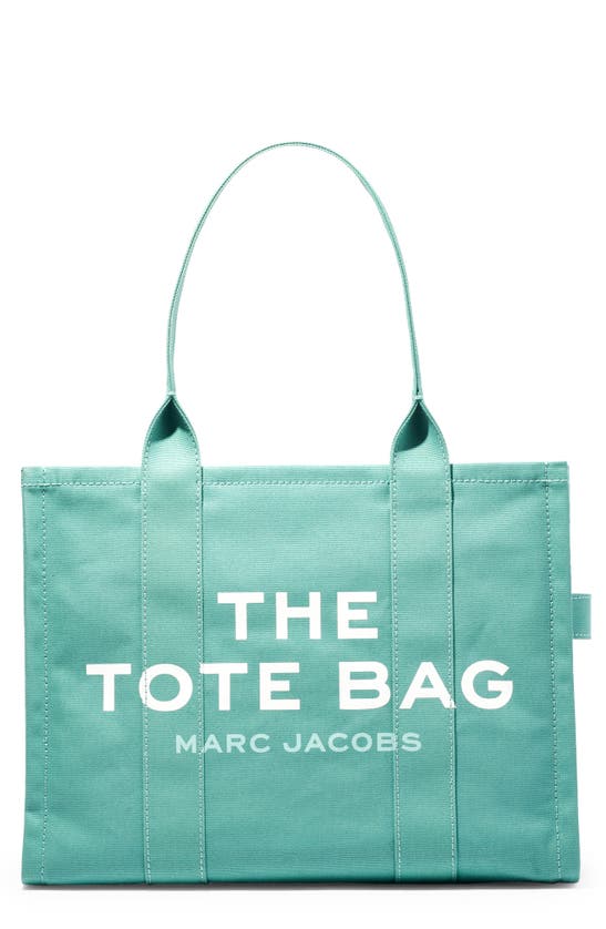 Marc Jacobs The Tote Bag In Wasabi/nickel