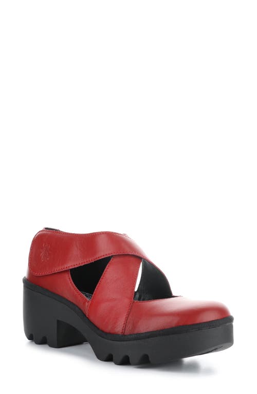 Shop Fly London Togo Loafer In Red Dublin