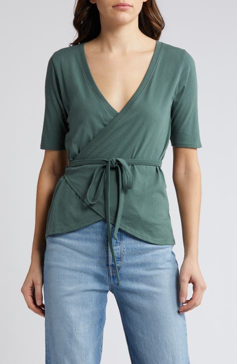 BIANCA BLOUSE in PEARL - L'AGENCE
