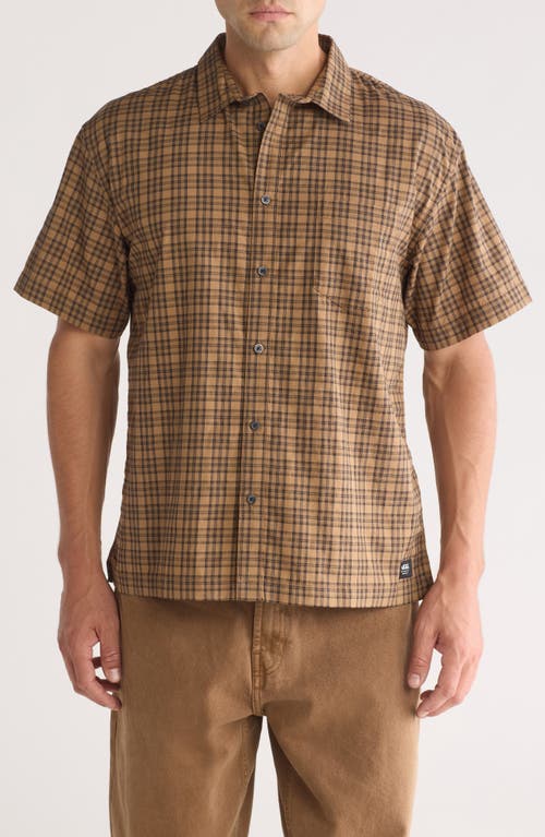 Vans checkered button up hotsell