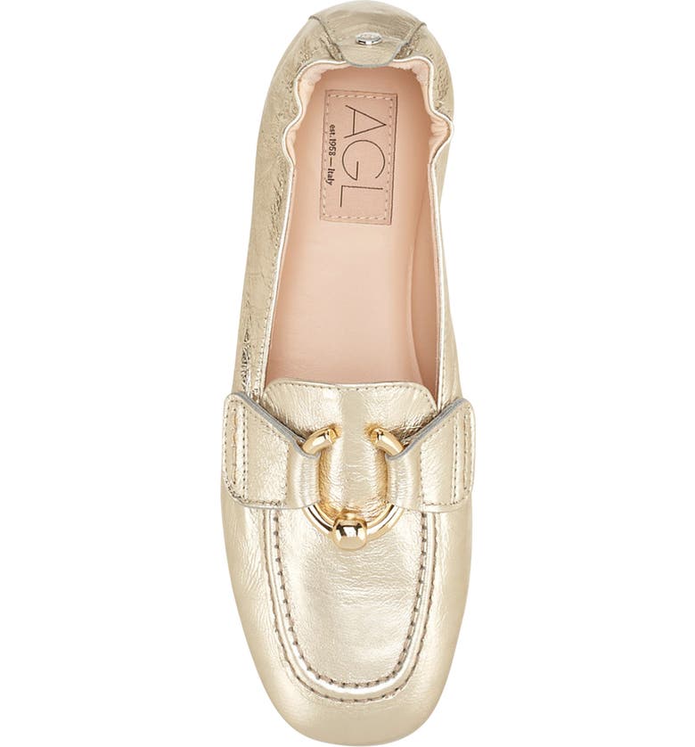 AGL Foile Moc Toe Loafer (Women) | Nordstromrack