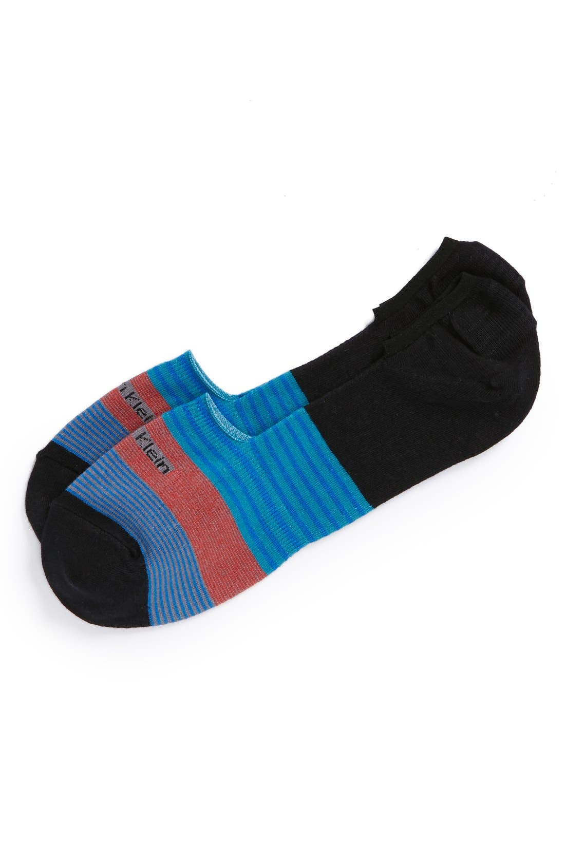 Calvin Klein Stripe NoShow Socks Nordstrom