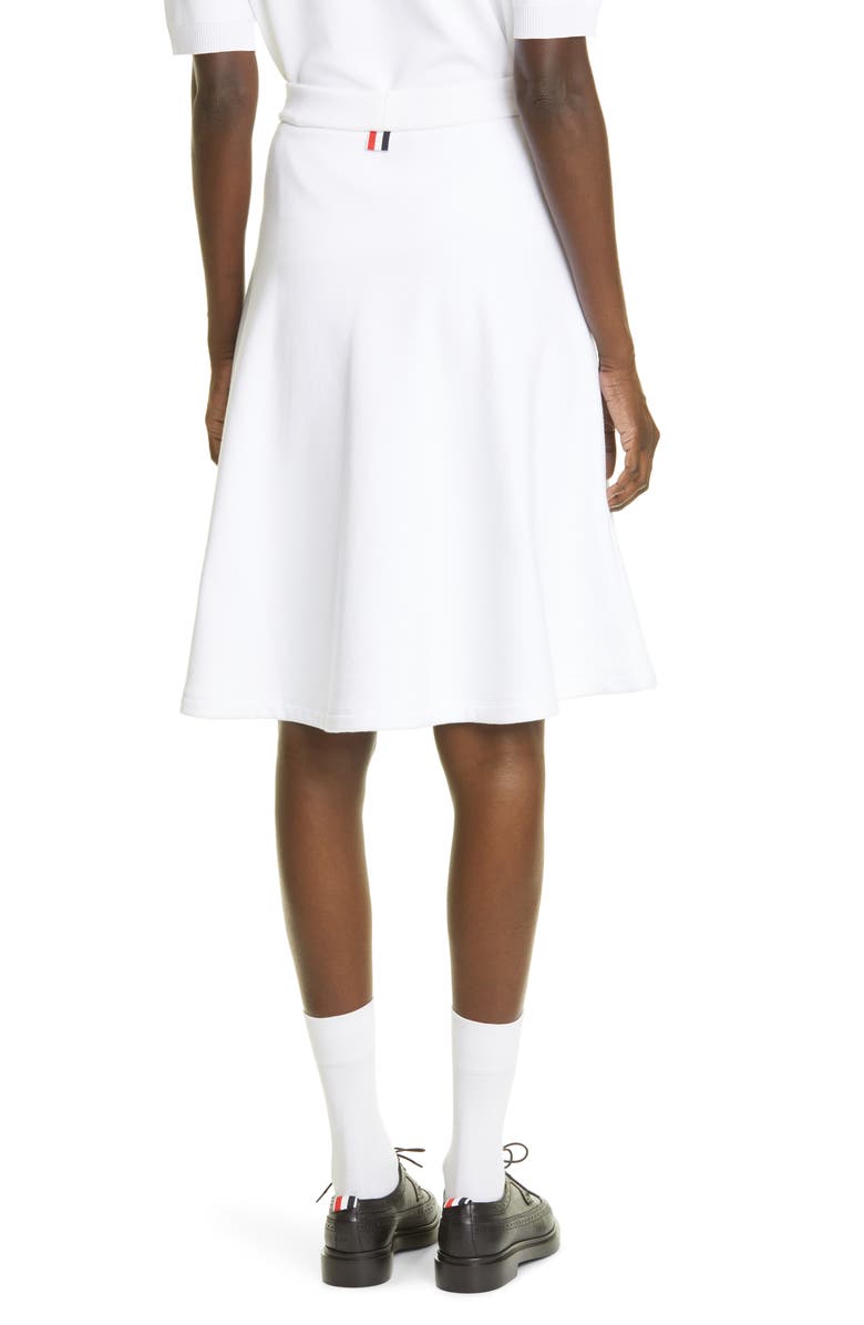 Thom Browne RWB Diagonal Stripe Skirt, Alternate, color, 