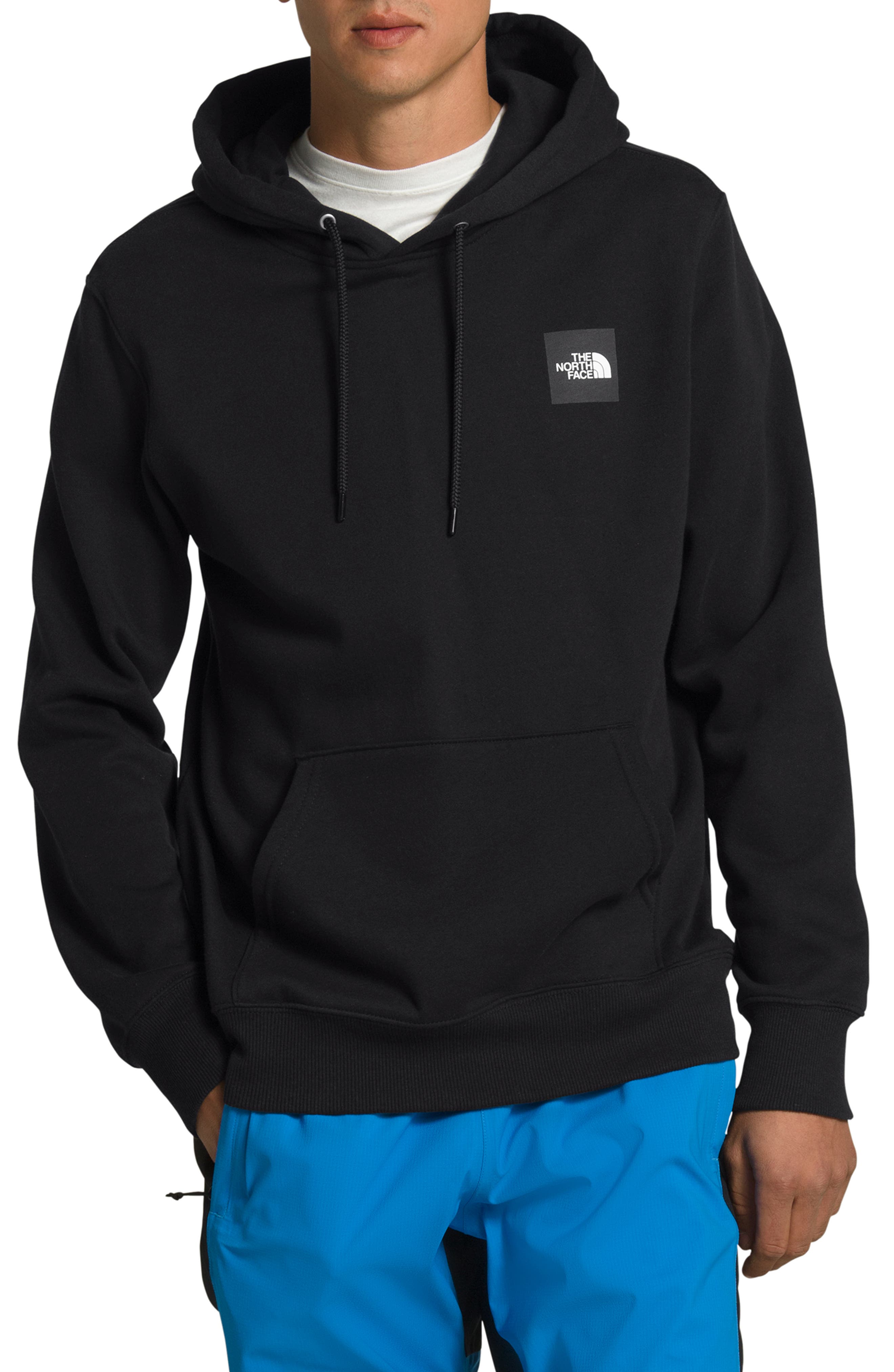 north face red hoodie