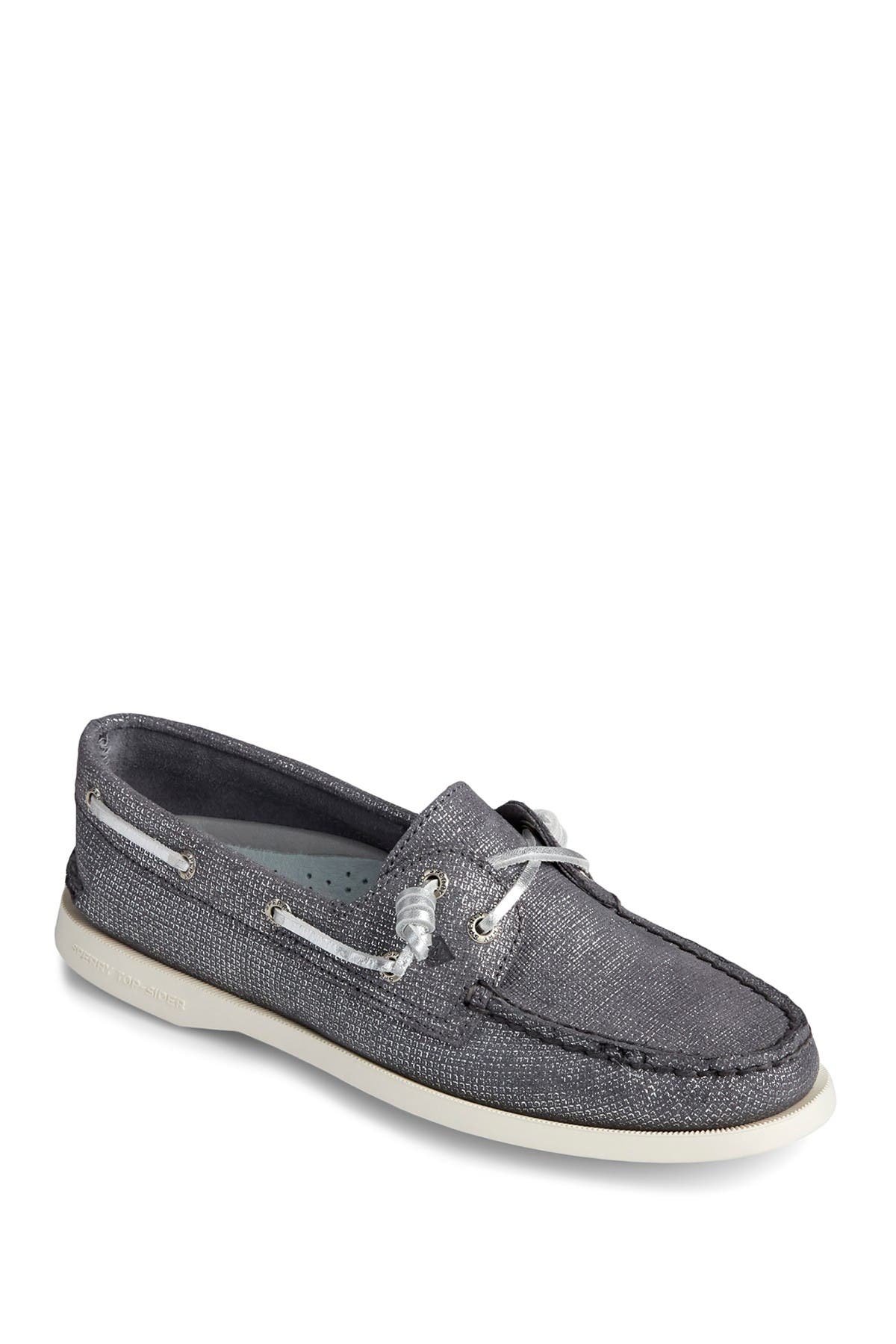 sperry metallic boat shoes