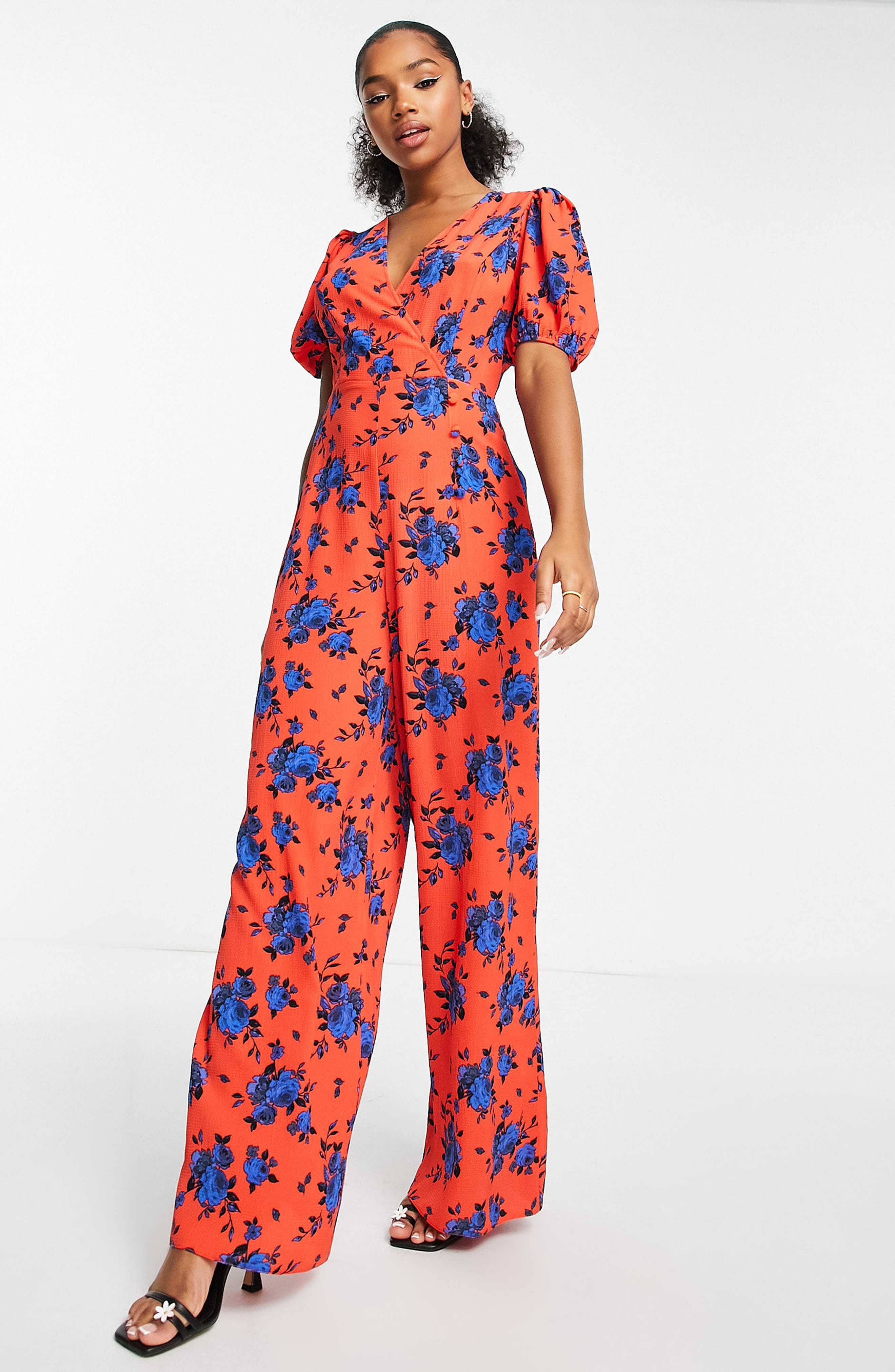 long floral jumpsuit