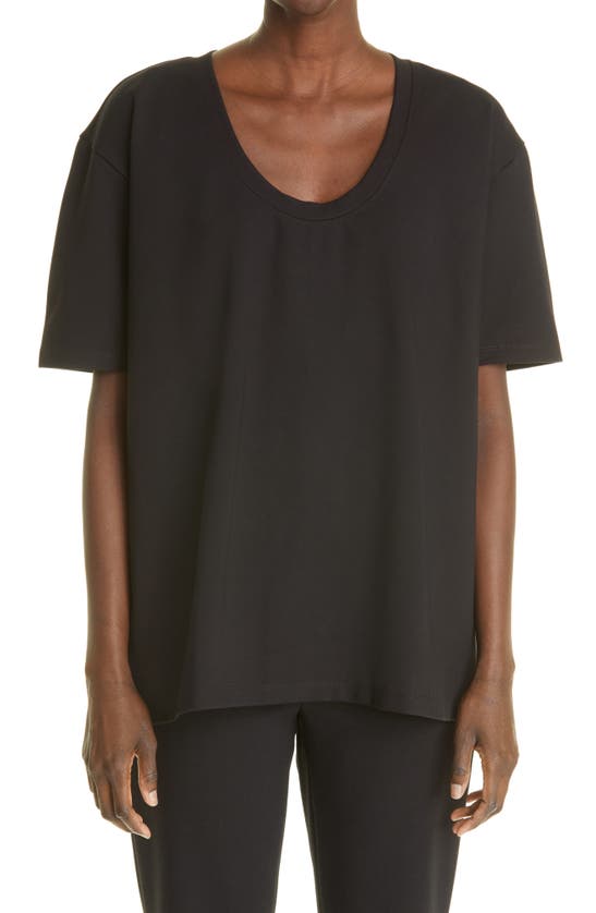 Totême Oversized-t-shirt Aus Jersey In Black