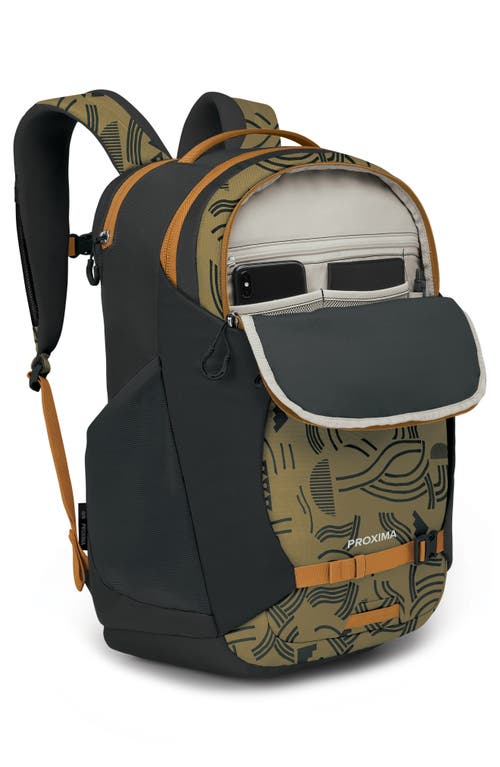 Shop Osprey Proxima 30-liter Campus Backpack In Find The Way Print/black