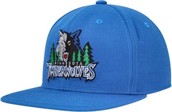 Men's Mitchell & Ness Navy Minnesota Timberwolves Ground 2.0 Snapback Hat