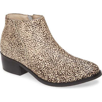 Matisse Billie Genuine Calf Hair Bootie, Black