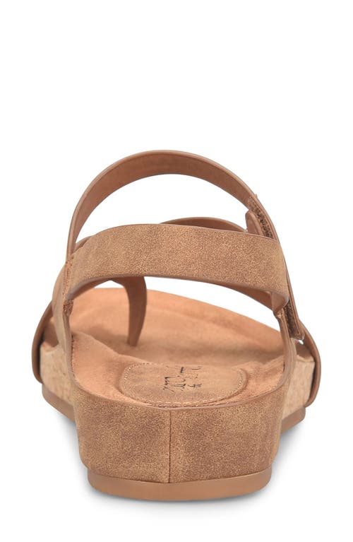 Eurosoft Gianetta Ankle Strap Sandal In Brown Suede