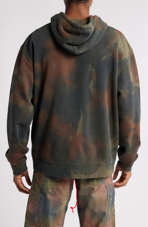 Shop Roy Roger's X Dave's New York Roy Rogers X Dave's New York Gender Inclusive Logo Graphic Hoodie In Sweater Tie Dye