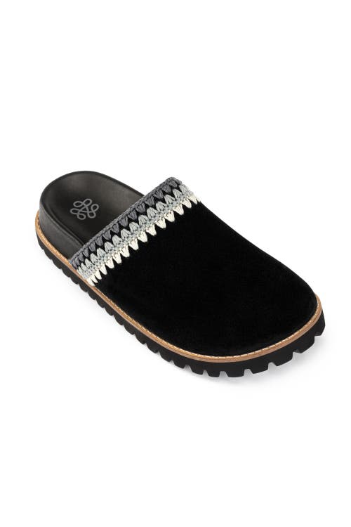 The Sak Bolinas Lug Sole Clog In Black Seminyak