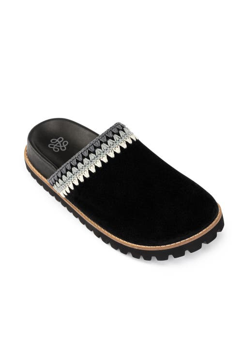 Shop The Sak Bolinas Lug Sole Clog In Black Seminyak