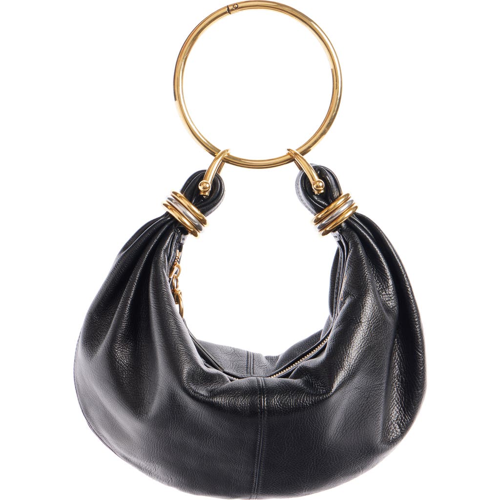 Chloé Small Bracelet Hobo Bag Black