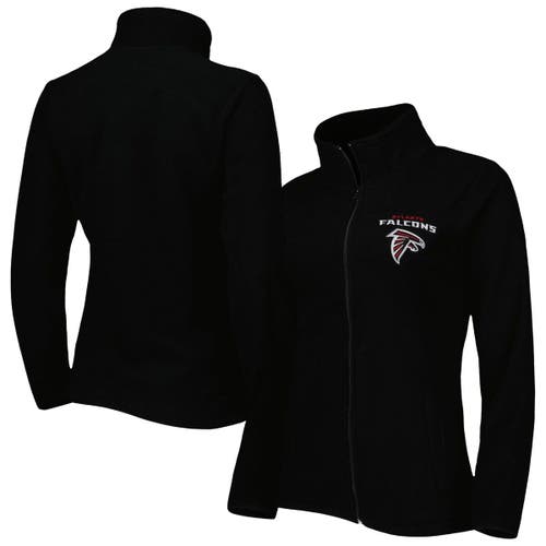 Women's Dunbrooke Black Atlanta Falcons Hayden Polar Full-Zip Jacket