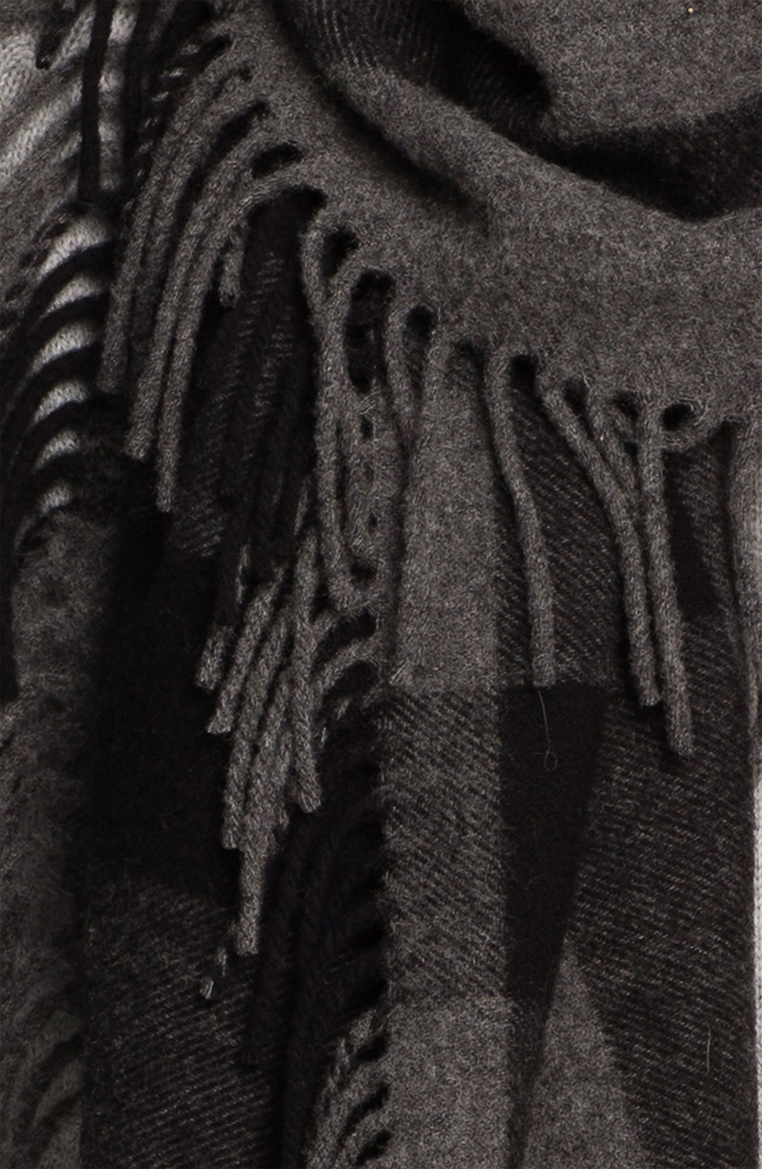 Burberry Tonal Check Merino Wool & Cashmere Muffler | Nordstrom